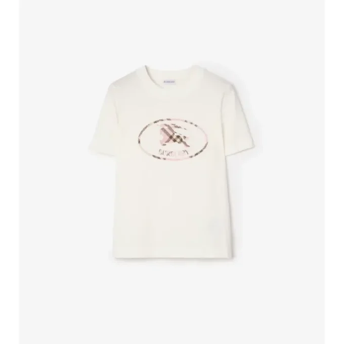 Tricou din bumbac cu imprimeu Check Knight Tricou din bumbac cu imprimeu Check Knight