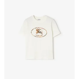 Tricou din bumbac cu imprimeu Check Knight Tricou din bumbac cu imprimeu Check Knight