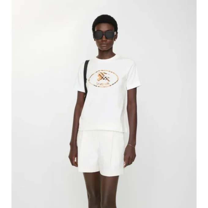 Tricou din bumbac cu imprimeu Check Knight