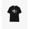 Tricou din bumbac cu imprimeu Check Knight Stamp