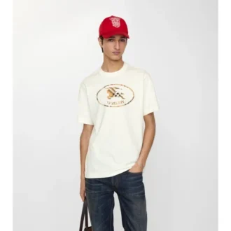 Tricou din bumbac cu imprimeu Check Knight Stamp