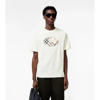 Tricou din bumbac cu imprimeu Check Knight Stamp