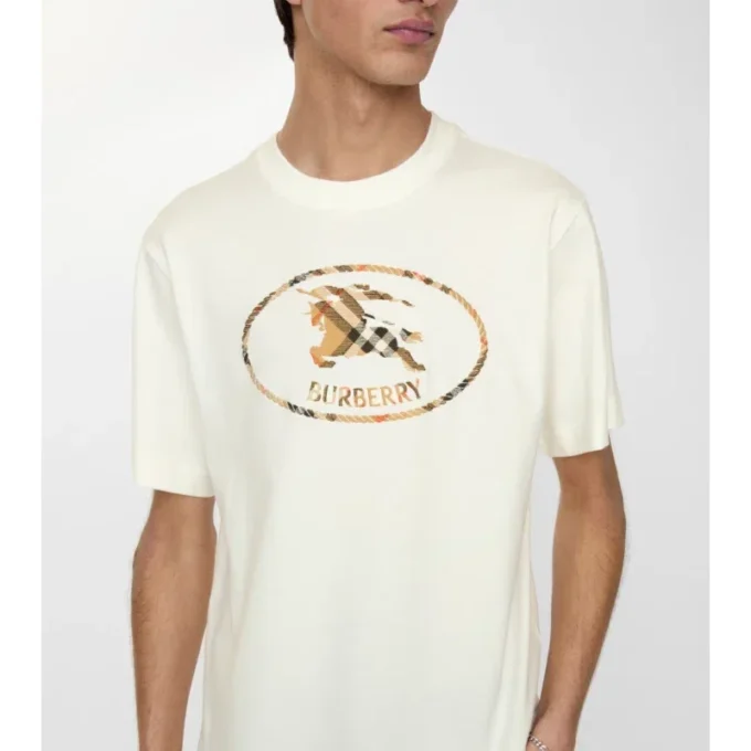 Tricou din bumbac cu imprimeu Check Knight Stamp