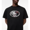 Tricou din bumbac cu imprimeu Check Knight Stamp