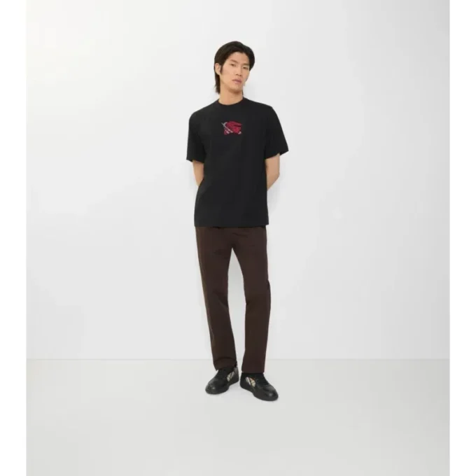 Tricou din bumbac cu imprimeu Ekd Check Tricou din bumbac cu imprimeu Ekd Check