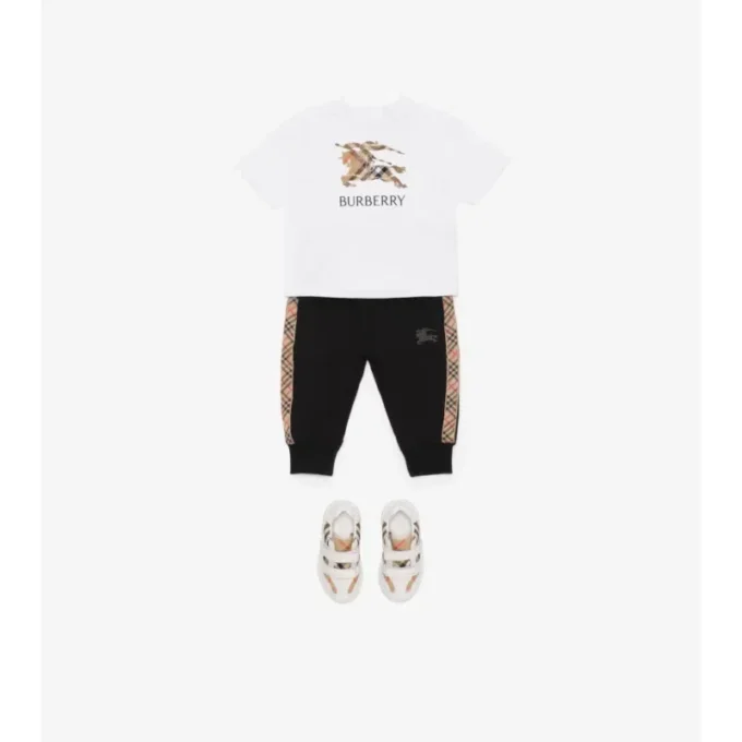 Tricou din bumbac cu imprimeu EKD Check Tricou din bumbac cu imprimeu EKD Check