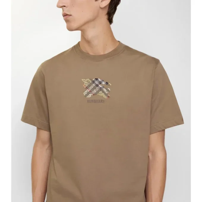 Tricou din bumbac cu imprimeu Ekd Check Tricou din bumbac cu imprimeu Ekd Check