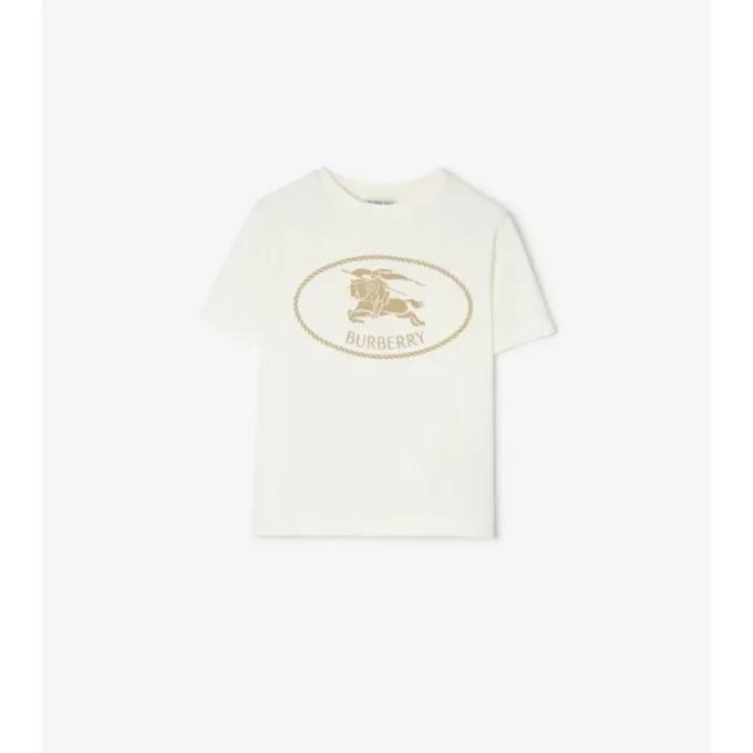 Tricou din bumbac cu imprimeu Knight Stamp