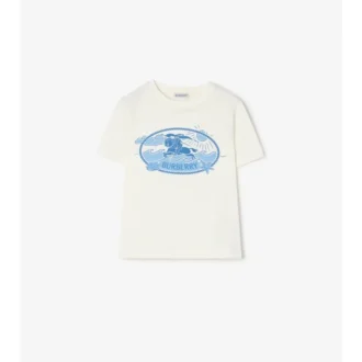 Tricou din bumbac cu imprimeu Knight Stamp