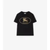 Tricou din bumbac cu imprimeu Knight Stamp Tricou din bumbac cu imprimeu Knight Stamp