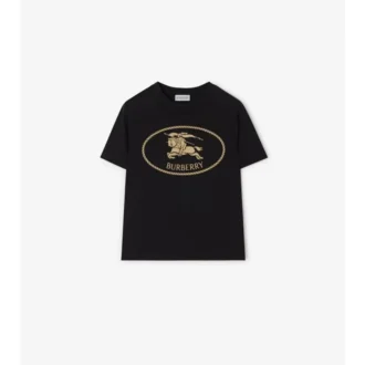 Tricou din bumbac cu imprimeu Knight Stamp