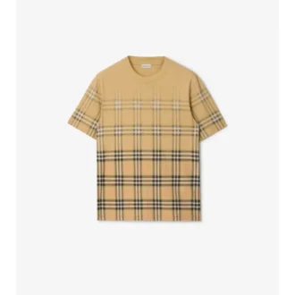 Tricou din bumbac cu imprimeu în degrade Tricou din bumbac cu imprimeu în degrade