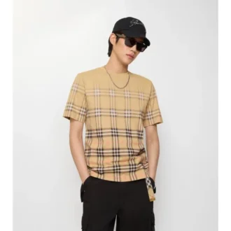 Tricou din bumbac cu imprimeu în degrade Tricou din bumbac cu imprimeu în degrade