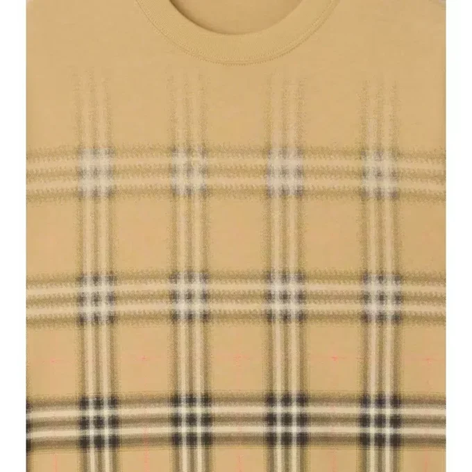 Tricou din bumbac cu imprimeu în degrade