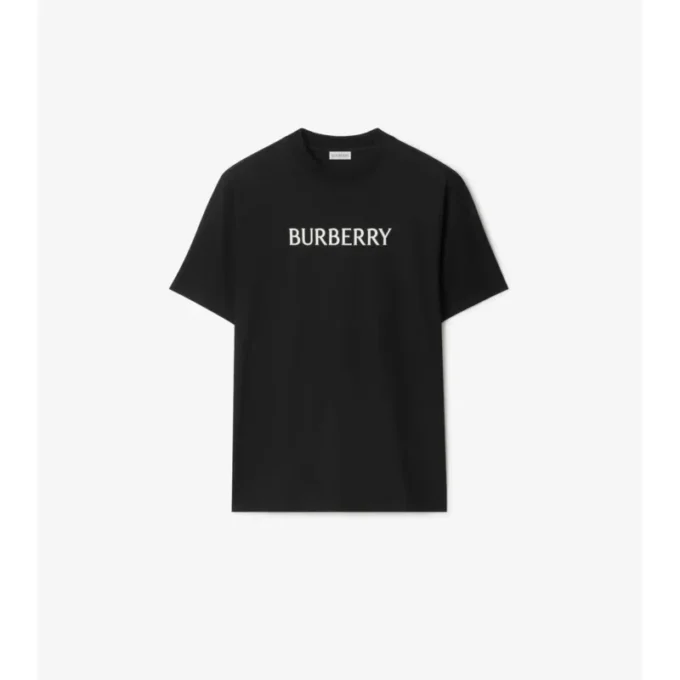Tricou din bumbac cu logo Tricou din bumbac cu logo