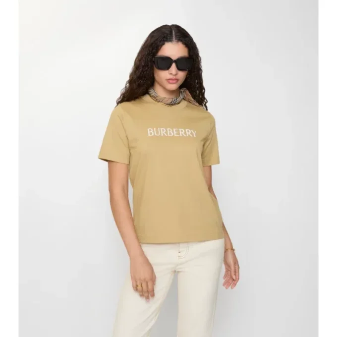 Tricou din bumbac cu logo Tricou din bumbac cu logo
