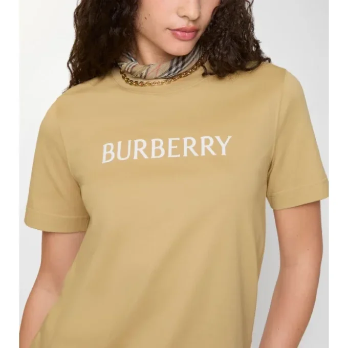 Tricou din bumbac cu logo Tricou din bumbac cu logo