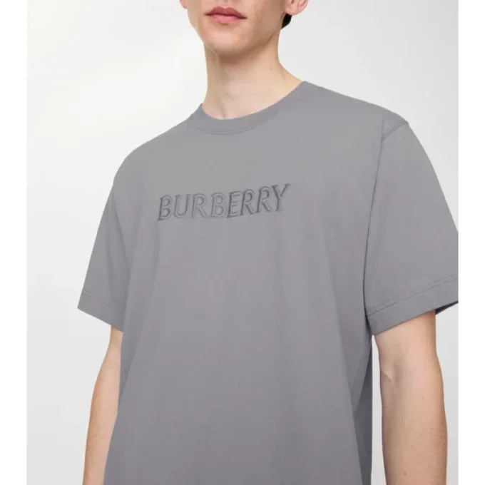 Tricou din bumbac cu logo Tricou din bumbac cu logo