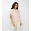 Tricou din bumbac cu logo cursiv în carouri Tricou din bumbac cu logo cursiv în carouri