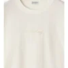 Tricou din bumbac cu logo cursiv în carouri Tricou din bumbac cu logo cursiv în carouri