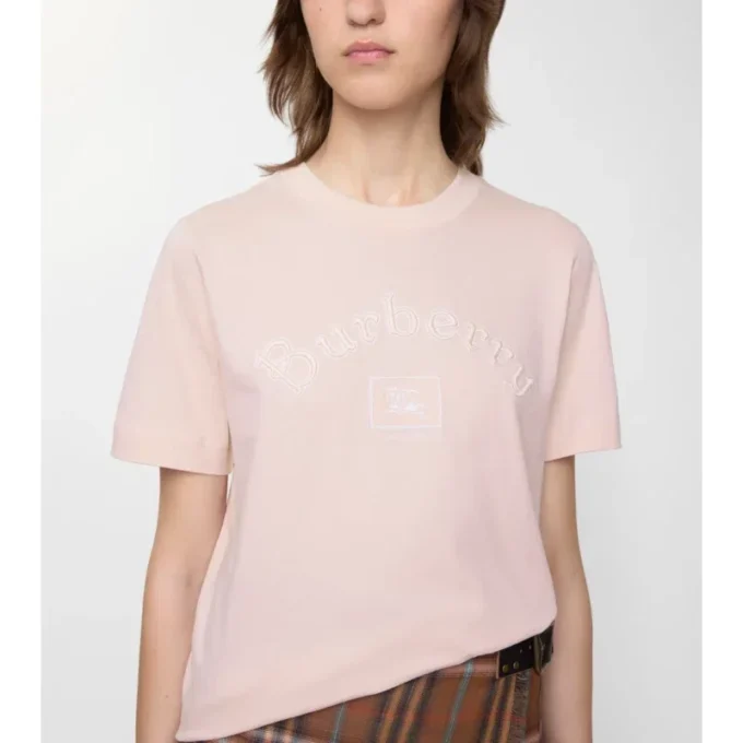 Tricou din bumbac cu logo gotic Tricou din bumbac cu logo gotic