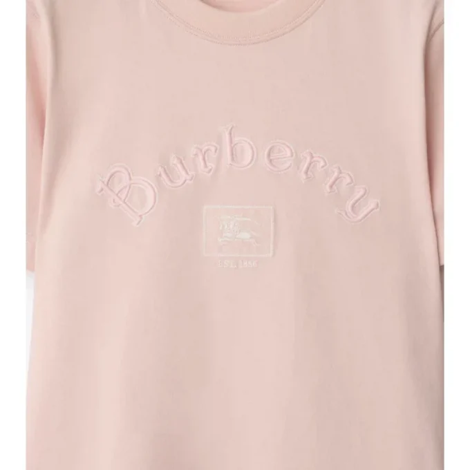 Tricou din bumbac cu logo gotic Tricou din bumbac cu logo gotic