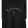 Tricou din bumbac cu logo gotic