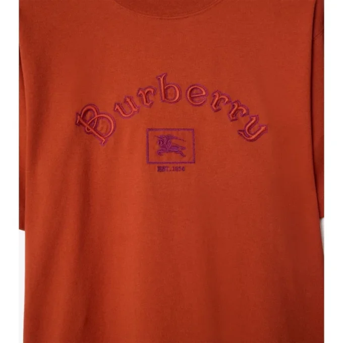 Tricou din bumbac cu logo gotic