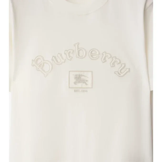 Tricou din bumbac cu logo gotic Tricou din bumbac cu logo gotic