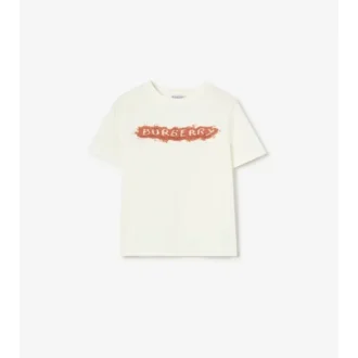 Tricou din bumbac cu logo Sandy
