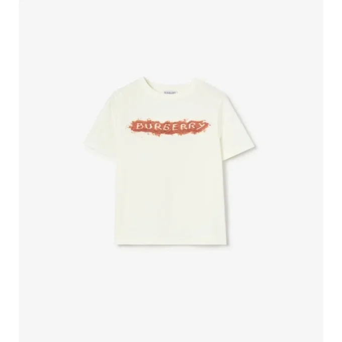 Tricou din bumbac cu logo Sandy