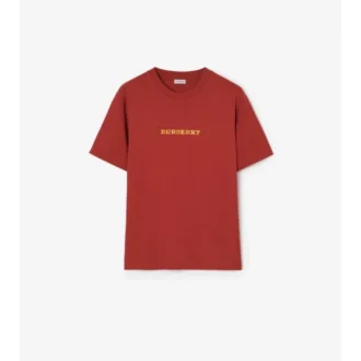 Tricou din bumbac cu logo tradițional Tricou din bumbac cu logo tradițional
