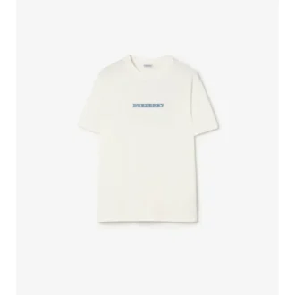 Tricou din bumbac cu logo tradițional Tricou din bumbac cu logo tradițional