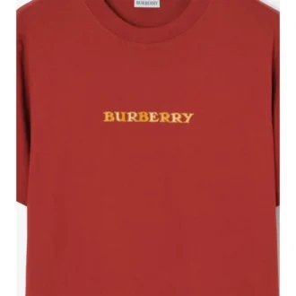 Tricou din bumbac cu logo tradițional Tricou din bumbac cu logo tradițional