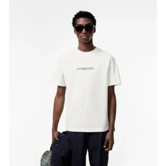 Tricou din bumbac cu logo tradițional Tricou din bumbac cu logo tradițional