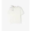 Tricou din bumbac cu mâneci cu nasturi