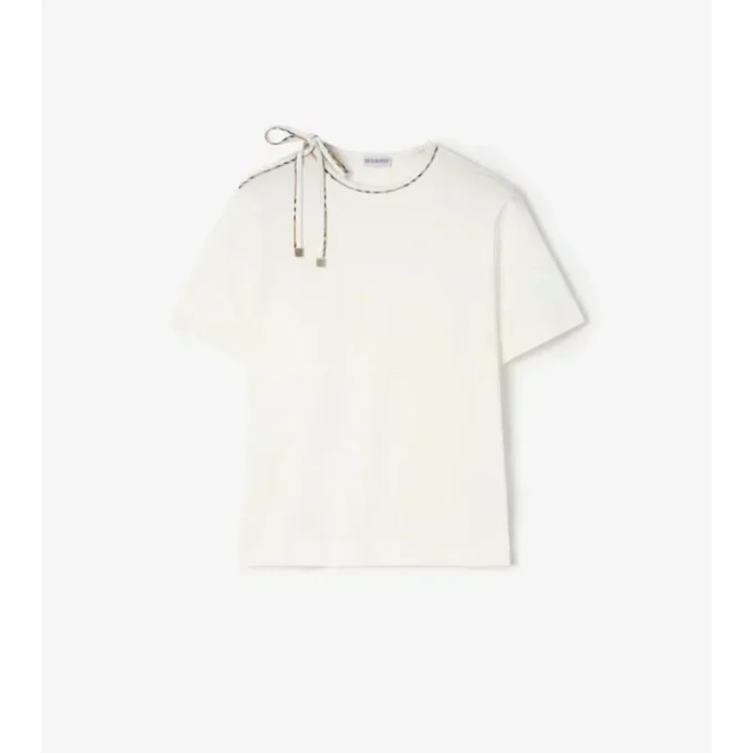 Tricou din bumbac cu mâneci cu nasturi
