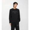 Tricou din bumbac cu mâneci lungi și logo gotic
