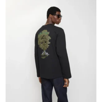 Tricou din bumbac cu mâneci lungi Sleeping Knight