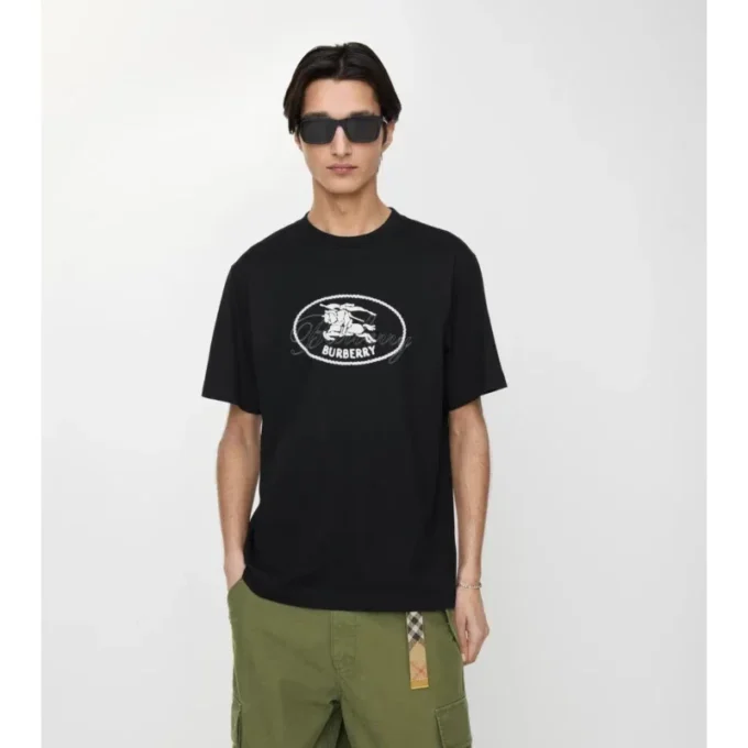 Tricou din bumbac cu sigla Knight