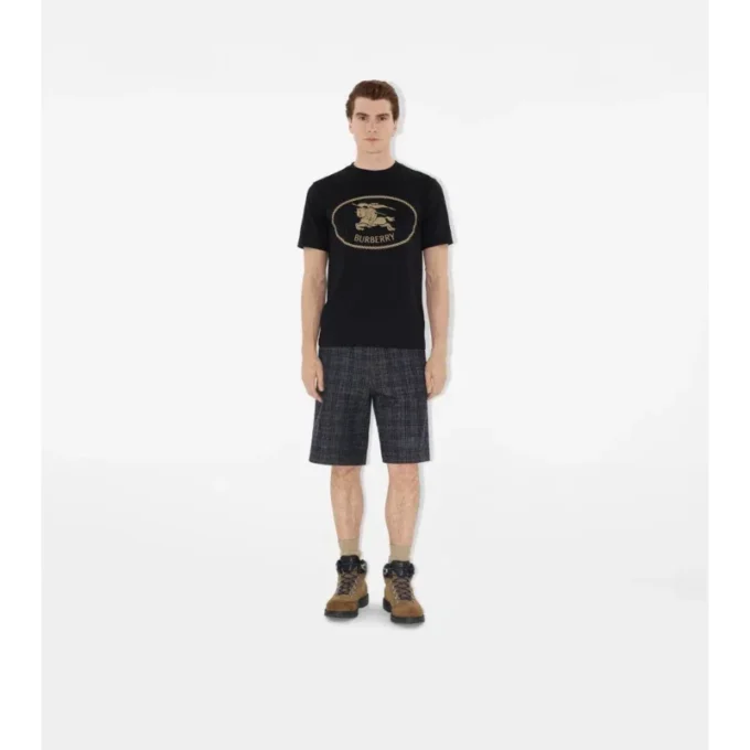 Tricou din bumbac cu sigla Knight