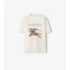 Tricou din bumbac EKD cu broderie în cruciulițe Tricou din bumbac EKD cu broderie în cruciulițe