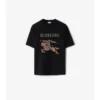 Tricou din bumbac EKD cu broderie în cruciulițe