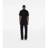 Tricou din bumbac EKD cu broderie în cruciulițe