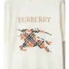 Tricou din bumbac EKD cu broderie în cruciulițe Tricou din bumbac EKD cu broderie în cruciulițe