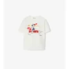 Tricou din bumbac EKD cu imprimeu acuarelă Tricou din bumbac EKD cu imprimeu acuarelă