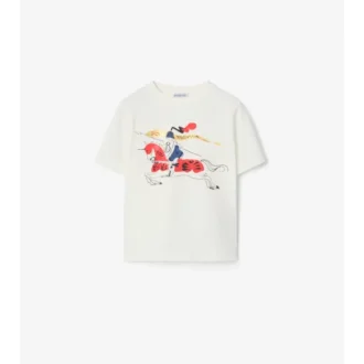 Tricou din bumbac EKD cu imprimeu acuarelă