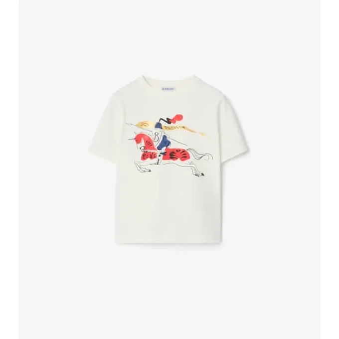 Tricou din bumbac EKD cu imprimeu acuarelă Tricou din bumbac EKD cu imprimeu acuarelă