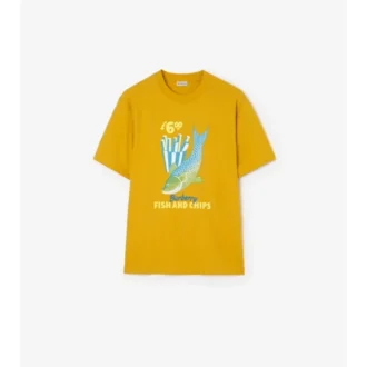Tricou din bumbac Fish and Chips