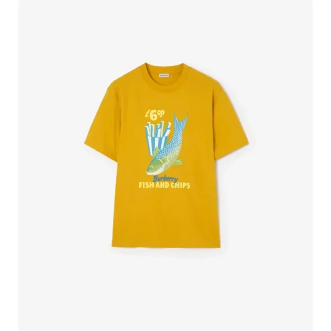 Tricou din bumbac Fish and Chips Tricou din bumbac Fish and Chips